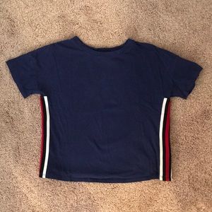 Dark blue tee